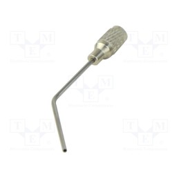 10 pcs : 580053 - Vacuum pick-up pencil tip, 18, ESD, Shape: bent at 45°