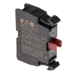 1 pcs - Eaton M22 Series Contact Block for Use with N(S)1(-4) Series, NZM1(-4) Series, PN1(-4) Series, 1NC