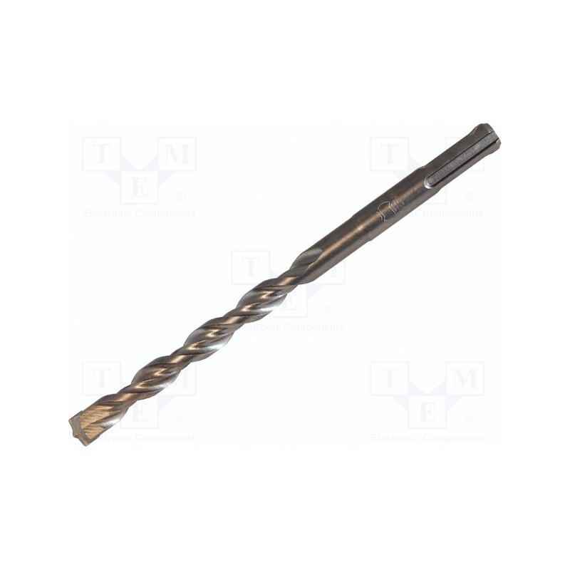 10 pcs : T3120 0716 - Drill bit, for concrete, Ø: 7mm, L: 160mm, steel, cemented carbide