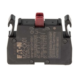 1 pcs - Eaton M22 Series Contact Block for Use with N(S)1(-4) Series, NZM1(-4) Series, PN1(-4) Series, 1NC