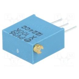 10 pcs : PV36X104C01B00 - Potentiometer: mounting, vertical, 100kΩ, 500mW, THT, ±10%, linear
