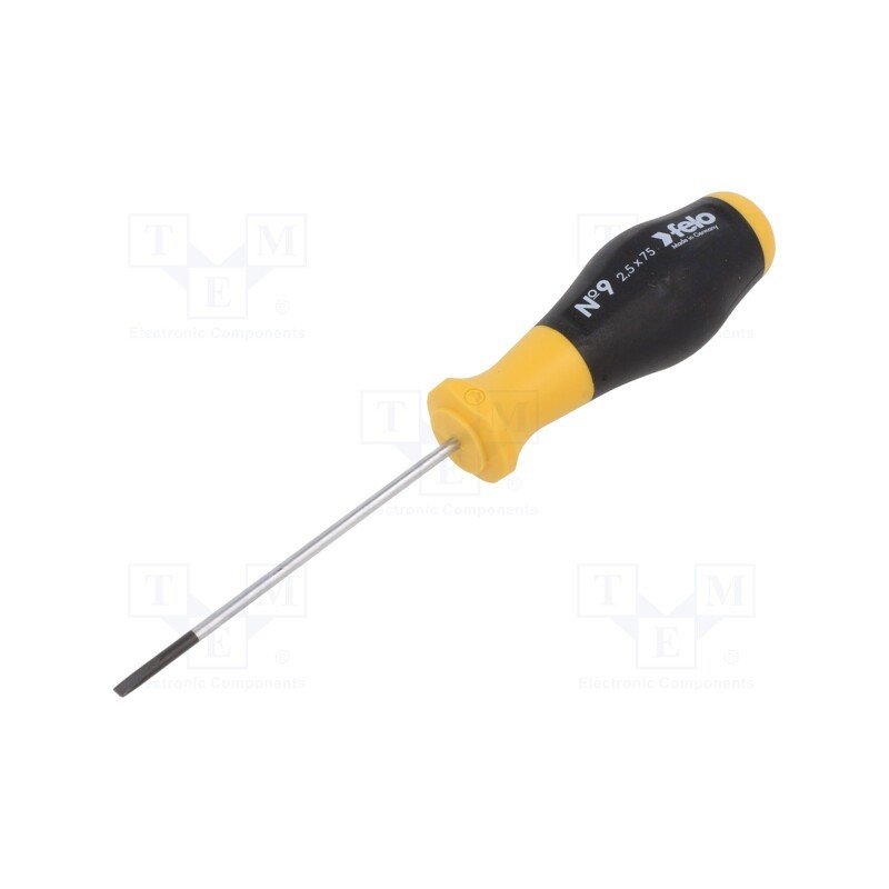 10 pcs : 900 022 10 - Screwdriver, slot, 2,5x0,4mm