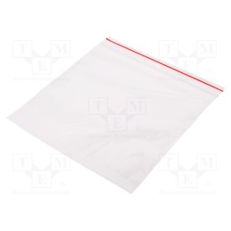 10 pcg : 02-05-1616 - Self-seal bag, L: 160mm, Width: 160mm, Thick: 40um, polyetylene