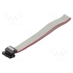 10 pcs : DS1052-01-162B2MA203001 - Ribbon cable with IDC connectors, Cable ph: 1mm, 0.3m, 16x28AWG