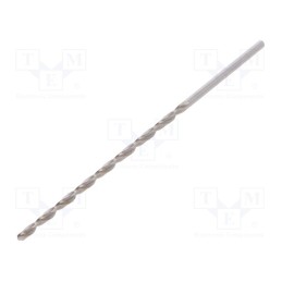 10 pcs : 50100200100 - Drill bit, for metal, Ø: 2mm, L: 85mm, Working part len: 56mm