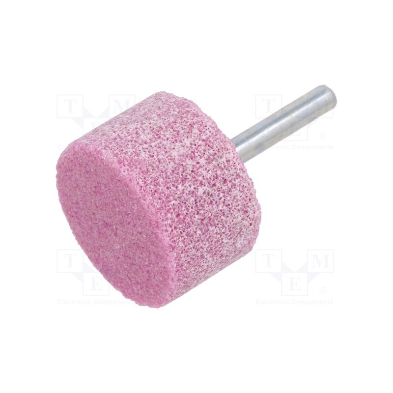10 pcs : MA.044 - Grindingstone, Ø: 40mm, Ø: 6mm, Tip mat: aluminium oxide