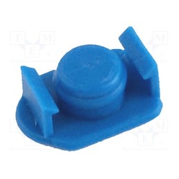 50 pcs : 903-ECB - Syringe plug, 3ml, blue, 903-B,903-N, polyetylene