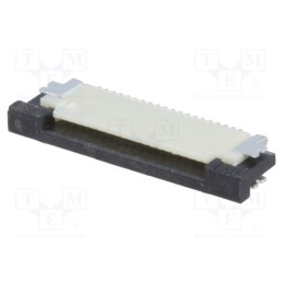 10 pcs : ZIF0520UH - Connector: FFC/FPC, horizontal, PIN: 20, top contacts,ZIF, SMT