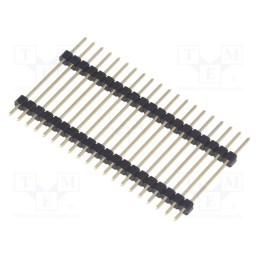 10 pcs : ZL2029-20 - Pin header, pin strips, male, PIN: 20, double deck, straight, THT