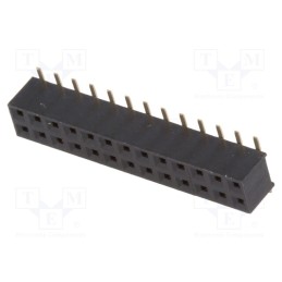 10 pcs : ZL266-26DG - Socket, pin strips, female, PIN: 26, vertical, 2mm, SMT, 2x13