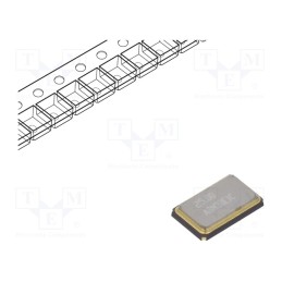 10 pcs : ABM3B-25.000MHZ-B2-T - Resonator: quartz, 25MHz, 18pF, SMD, 3.2x5x1.1mm