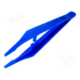 10 pcs : 92 69 84 - Tweezers, 130mm, Blade tip shape: trapezoidal, Tipwidth: 3.5mm