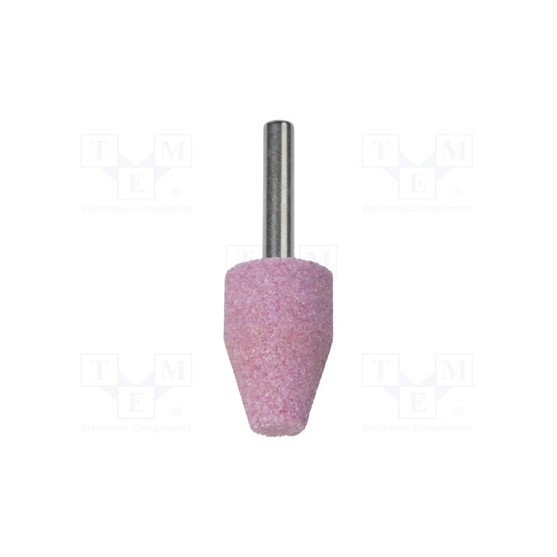 10 pcs : 2173000 - Grindingstone, 10÷20mm, Mounting: rod 6mm, Kind of file: conical