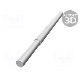 10 pcs : TK 0050N C 1,73 C 120 A - Test needle, Operational spring compression: 5.1mm, 3A, TK0050N