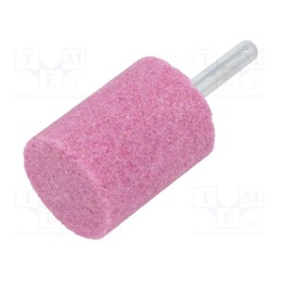 10 pcs : MA.039 - Grindingstone, Ø: 30mm, Ø: 6mm, Tip mat: aluminium oxide