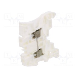 10 pcs : ZS4-WH | 1SNK505065R0000 - Splice terminal: rail, 0.2÷4mm2, ways: 1, terminals: 2, white, SNK