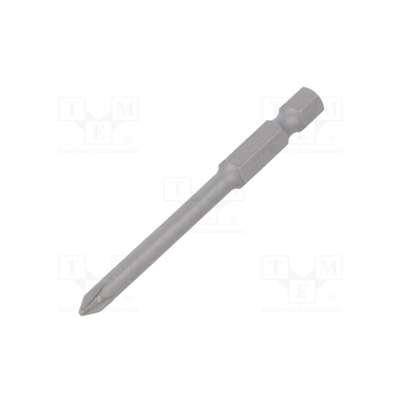 10 pcs : 862PH/L1 - Screwdriver bit, Phillips, PH1, Overall len: 70mm