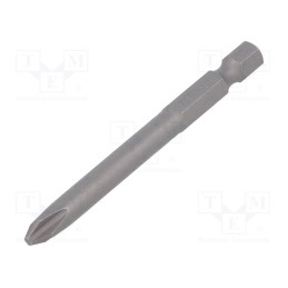 10 pcs : 862PH/L2 - Screwdriver bit, Phillips, PH2, Overall len: 70mm