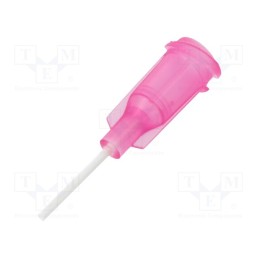 20 pcs : 8001288 - Needle: plastic flexible, 0.5', Size: 20, straight, 0.6mm