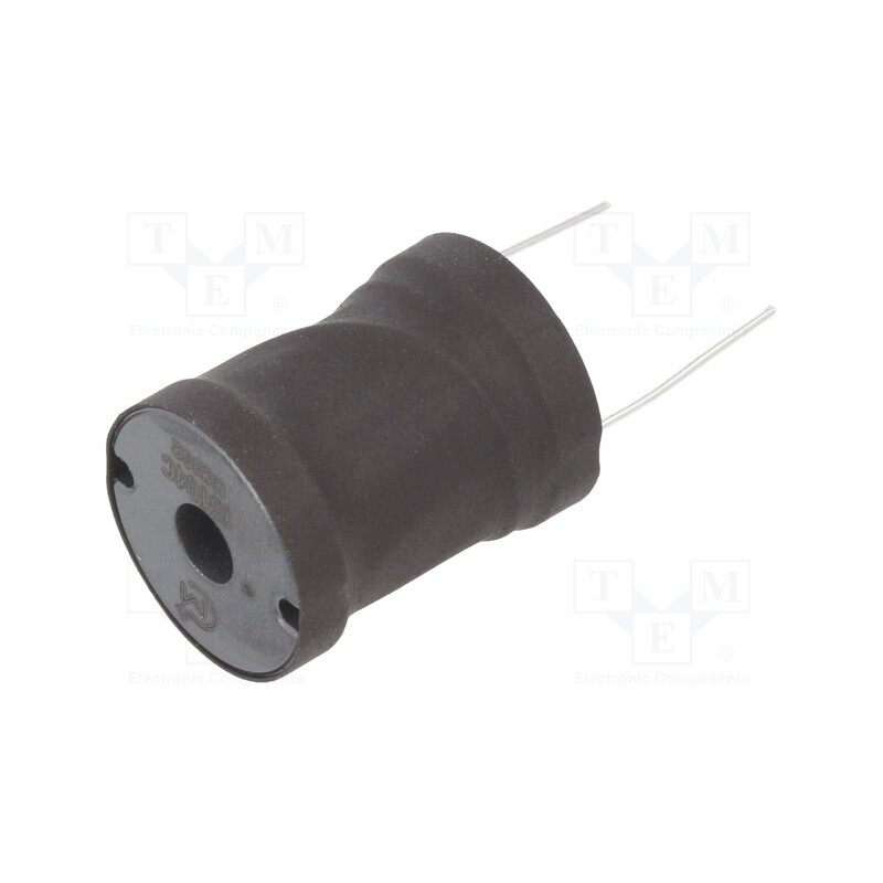 10 pcs : 15104C - Inductor: wire, THT, 100uH, 2.62A, 110mΩ, ±10%, Ø16.8x21.3mm, 1500