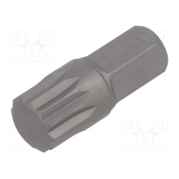 10 pcs : 867XZN/12 - Screwdriver bit, spline (12-angles), XZN M12, Overall len: 30mm