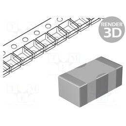 500 pcs : NFM15PC224R1A3D - Filter: anti-interference, SMD, 0402, 2A, 10VDC, ±20%, 30mΩ, 220nF