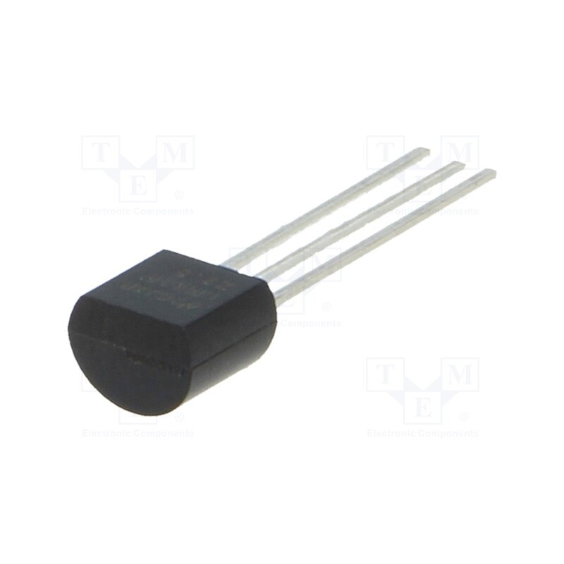 10 pcs : LM336Z-2.5/NOPB - IC: voltage reference source, 2.49V, ±4%, TO92, , 10mA