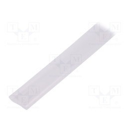 20 m : CB-HFT(2X) 12.7 - Heat shrink sleeve, glueless, 2: 1, 12.7mm, L: 1m, transparent