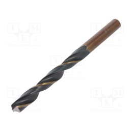 10 pcs : 62600990100 - Drill bit, for metal, Ø: 9.9mm, L: 133mm, Working part len: 87mm