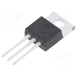 10 pcs : SDT10A100CT - Diode: Schottky rectifying, THT, 100V, 5Ax2, TO220AB,