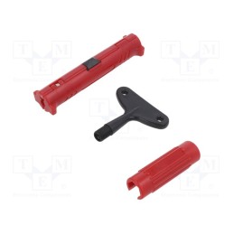 10 set : WZ0062 - Kit: assembly of F-connectors, 3pcs.