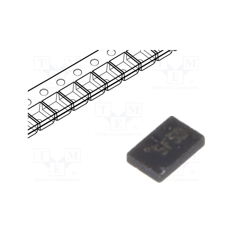 10 pcs : MGA-655T6-BLKG - IC: RF amplifier, 2.5÷4GHz, Ch: 1, 4V, Gain: 14.7dB, , 66mW