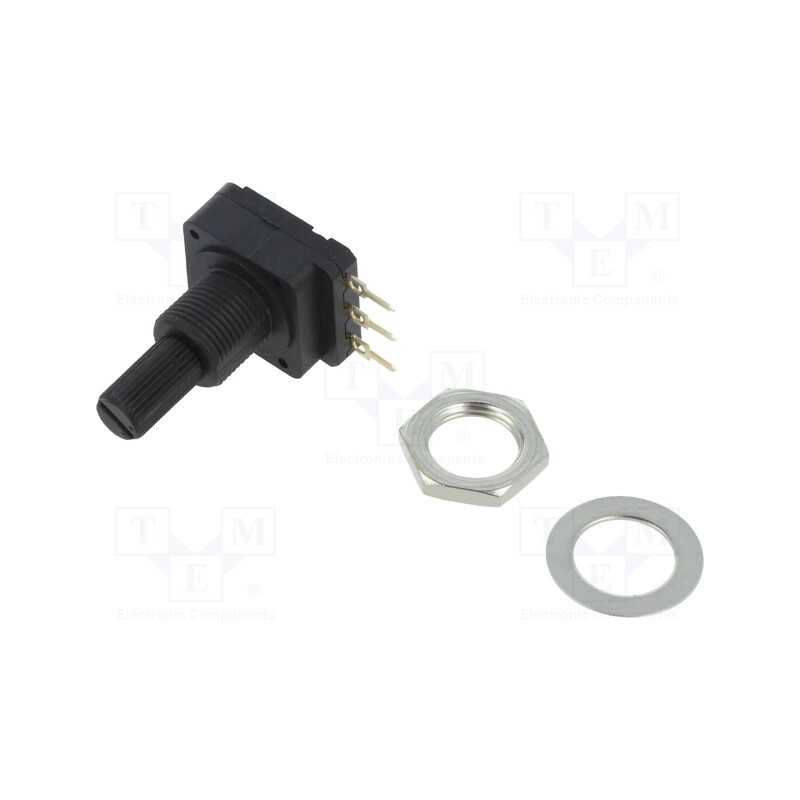 10 pcs : PC16SH10IP11102A2020TA - Potentiometer: shaft, 1kΩ, 200mW, THT, 6.25mm, plastic, mono, carbon