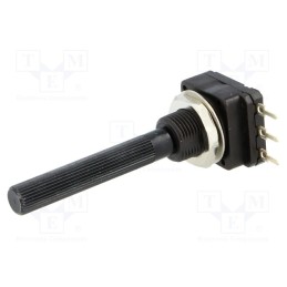 10 pcs : PC-16 SH10IP06 50KB - Potentiometer: shaft, single turn, 50kΩ, 100mW, THT, 6mm, plastic
