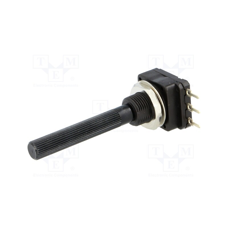 10 pcs : PC-16 SH10IP06 50KB - Potentiometer: shaft, single turn, 50kΩ, 100mW, THT, 6mm, plastic