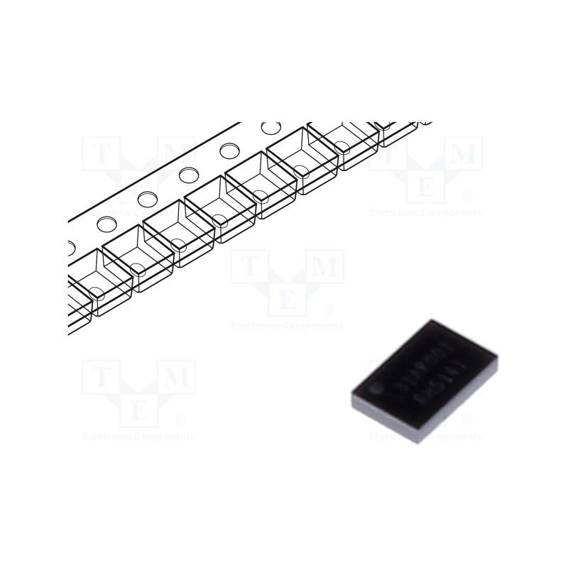 10 pcs : TPD1S514-1YZR - IC: PMIC, DSBGA12, -40÷85°C, , 3.5÷5.9VDC