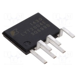 10 pcs : LYT2004E - IC: PMIC, AC/DC switcher,LED driver, 90÷308V, Ubr: 725V, eSIP-7C