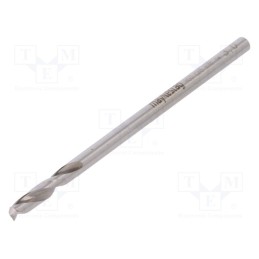 10 pcs : 63800300100 - Drill bit, for metal, Ø: 3mm, L: 61mm, Working part len: 16mm