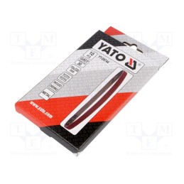 10 set : YT-09744 - Endless sanding belt, L: 330mm, W: 10mm, Granularity: 80, 10pcs.