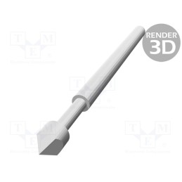 10 pcs : TK 0030N K 1,27 S 120 A - Test needle, Operational spring compression: 2mm, 3A, TK0030N