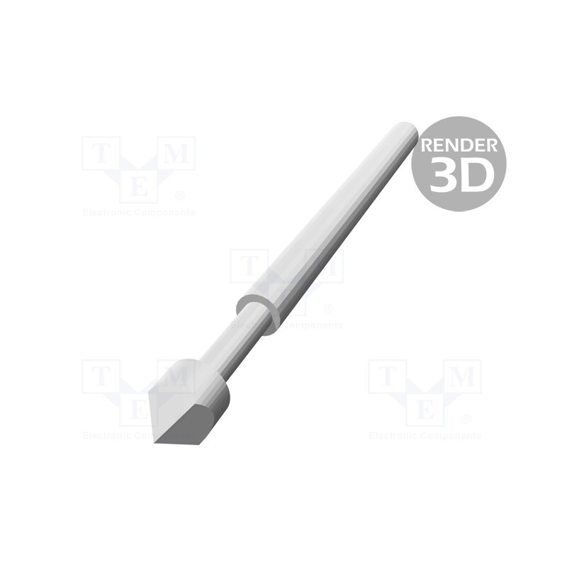 10 pcs : TK 0030N K 1,27 S 120 A - Test needle, Operational spring compression: 2mm, 3A, TK0030N