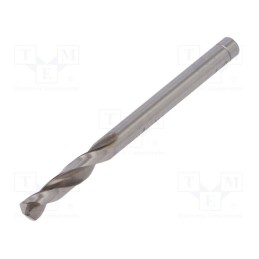 10 pcs : 90100400100 - Drill bit, for metal, Ø: 4mm, L: 55mm, Working part len: 22mm