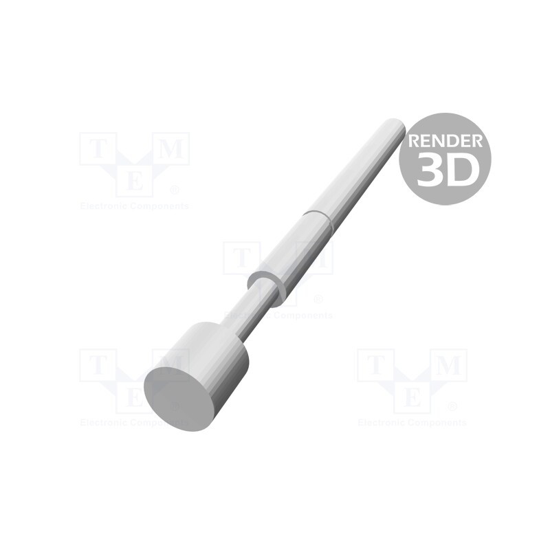 10 pcs : TK 0030N F 1,50 S 120 A - Test needle, Operational spring compression: 2mm, 3A, TK0030N