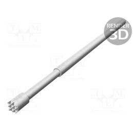 10 pcs : TK 0045N H 1,50 C 200 A - Test needle, Operational spring compression: 5.1mm, 3A, TK0045N