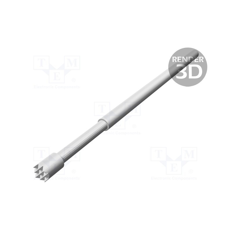 10 pcs : TK 0045N H 1,50 C 200 A - Test needle, Operational spring compression: 5.1mm, 3A, TK0045N