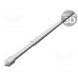 10 pcs : TK 0045N E 1,50 C 200 A - Test needle, Operational spring compression: 5.1mm, 3A, TK0045N