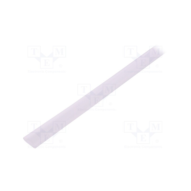 20 m : CB-HFT(2X) 9.5 - Heat shrink sleeve, glueless, 2: 1, 9.5mm, L: 1m, transparent