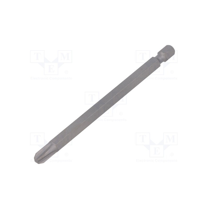10 pcs : 862PH-XL/3 - Screwdriver bit, Phillips, PH3, Overall len: 100mm