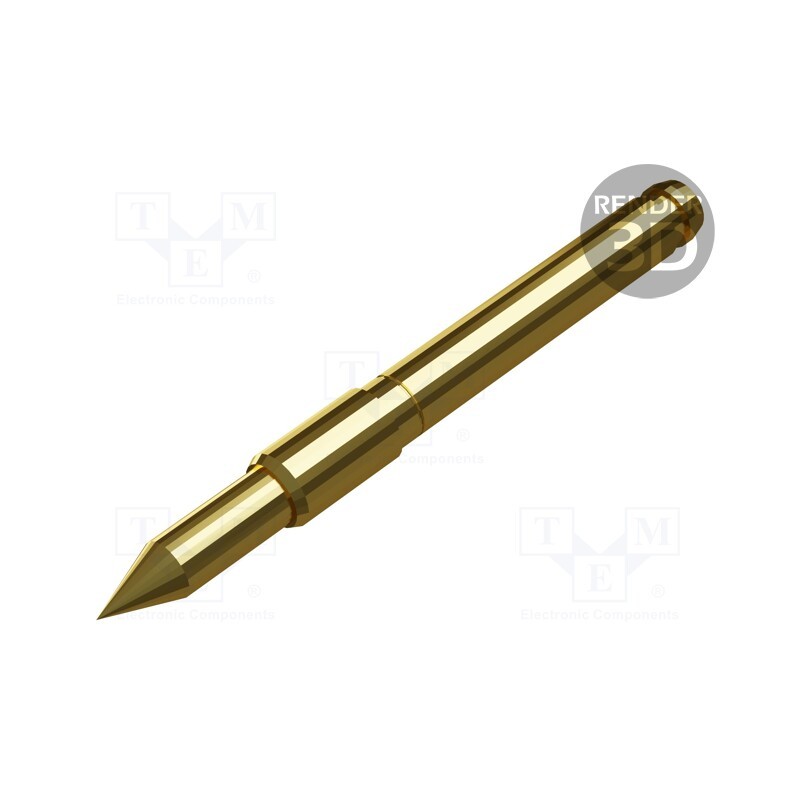 10 pcs : 154.102.23.20 - Test needle, Operational spring compression: 3.8mm, 4A,5.5A