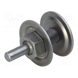 10 pcs : 2117000 - Mandrel, 13mm, Mounting: rod 6mm